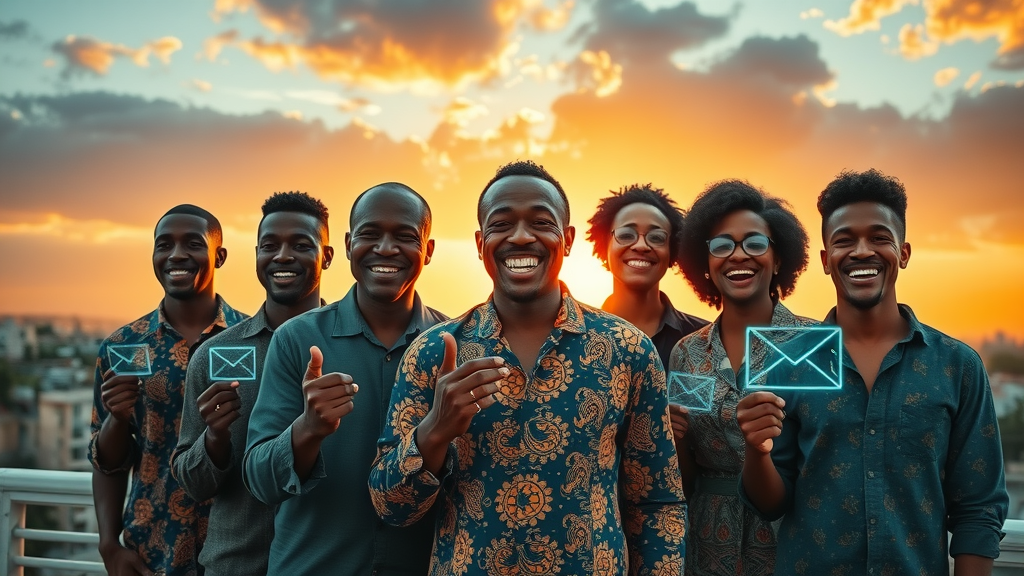 Visionary African media leaders envisioning future of digital sovereignty demonstrating media empire strategy Africa