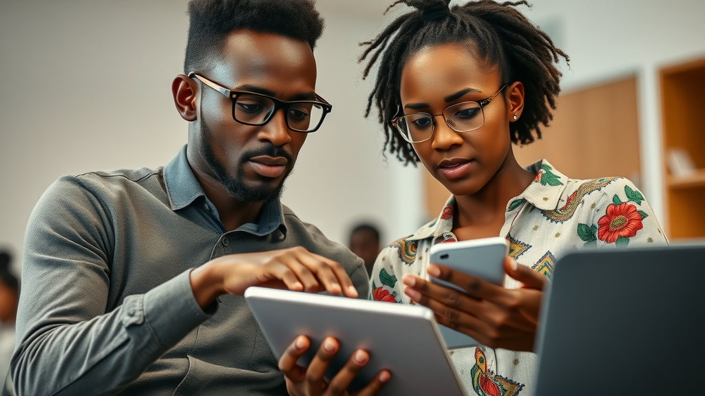 African scholars analyzing digital data for decolonial media perspectives