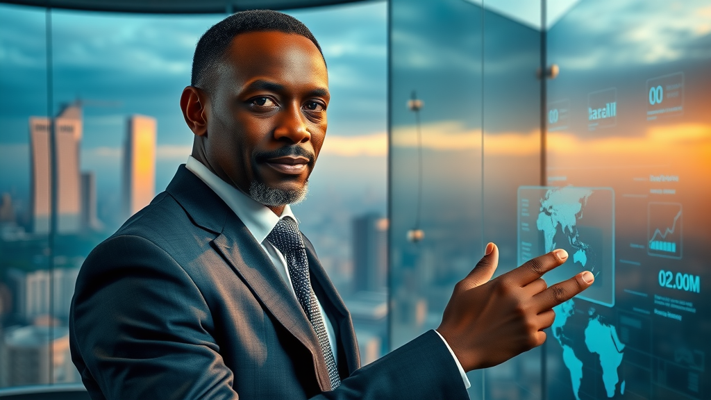 African CEO asserting control over digital platforms exemplifying achieving digital sovereignty Africa