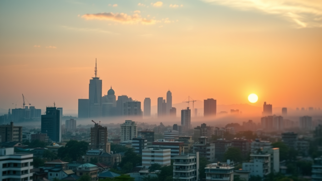 African city skyline at sunrise symbolizing digital sovereignty Africa and future entrepreneurship