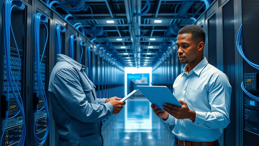 Modern African data center emphasizing digital sovereignty Africa infrastructure