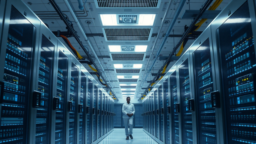 South African data center highlighting digital sovereignty Africa and data governance