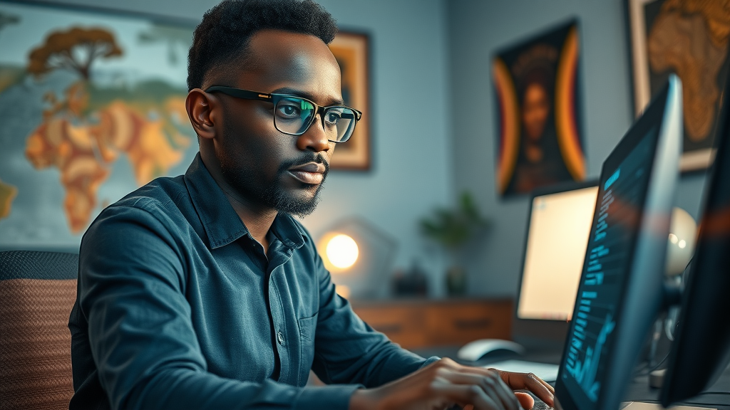 African SEO specialist using engine optimization strategies for digital marketing success in Africa 2025